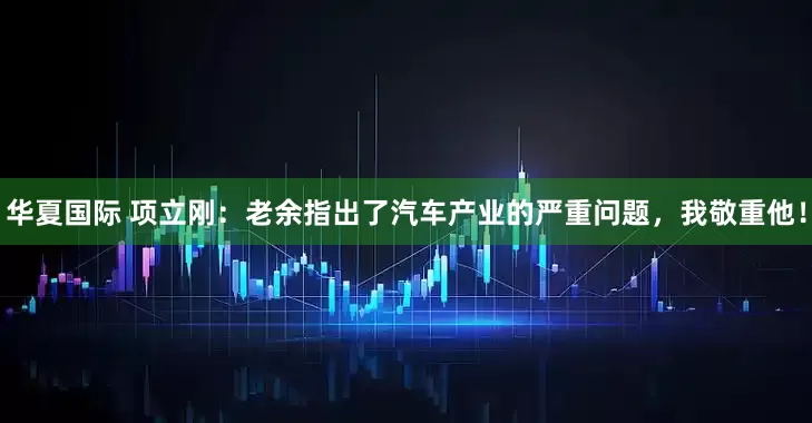 华夏国际 项立刚：老余指出了汽车产业的严重问题，我敬重他！