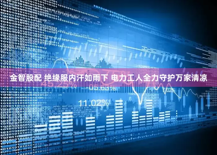 金智股配 绝缘服内汗如雨下 电力工人全力守护万家清凉