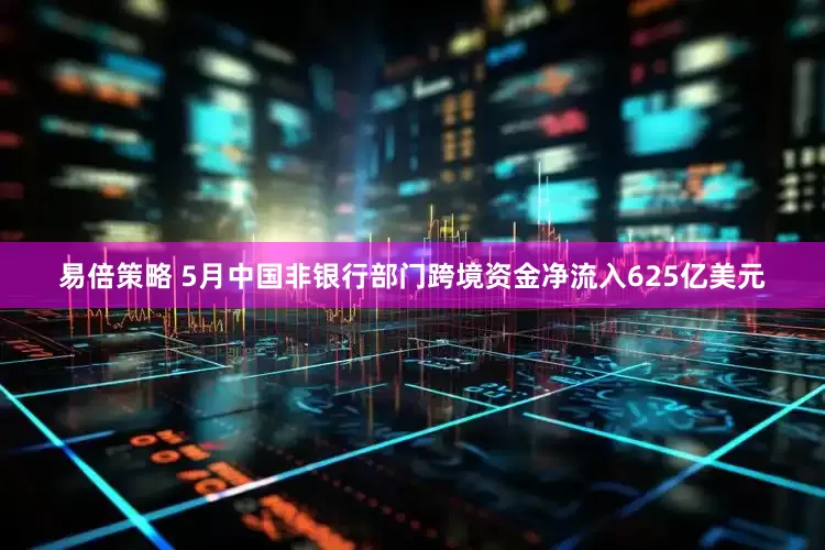 易倍策略 5月中国非银行部门跨境资金净流入625亿美元