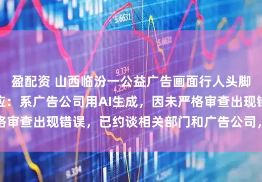盈配资 山西临汾一公益广告画面行人头脚朝向不一，官方回应：系广告公司用AI生成，因未严格审查出现错误，已约谈相关部门和广告公司，并撤换广告